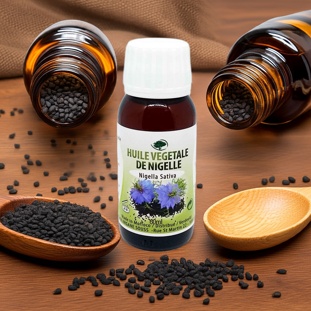 Huile de Graines de Nigelle Vierge Bio 60 ml