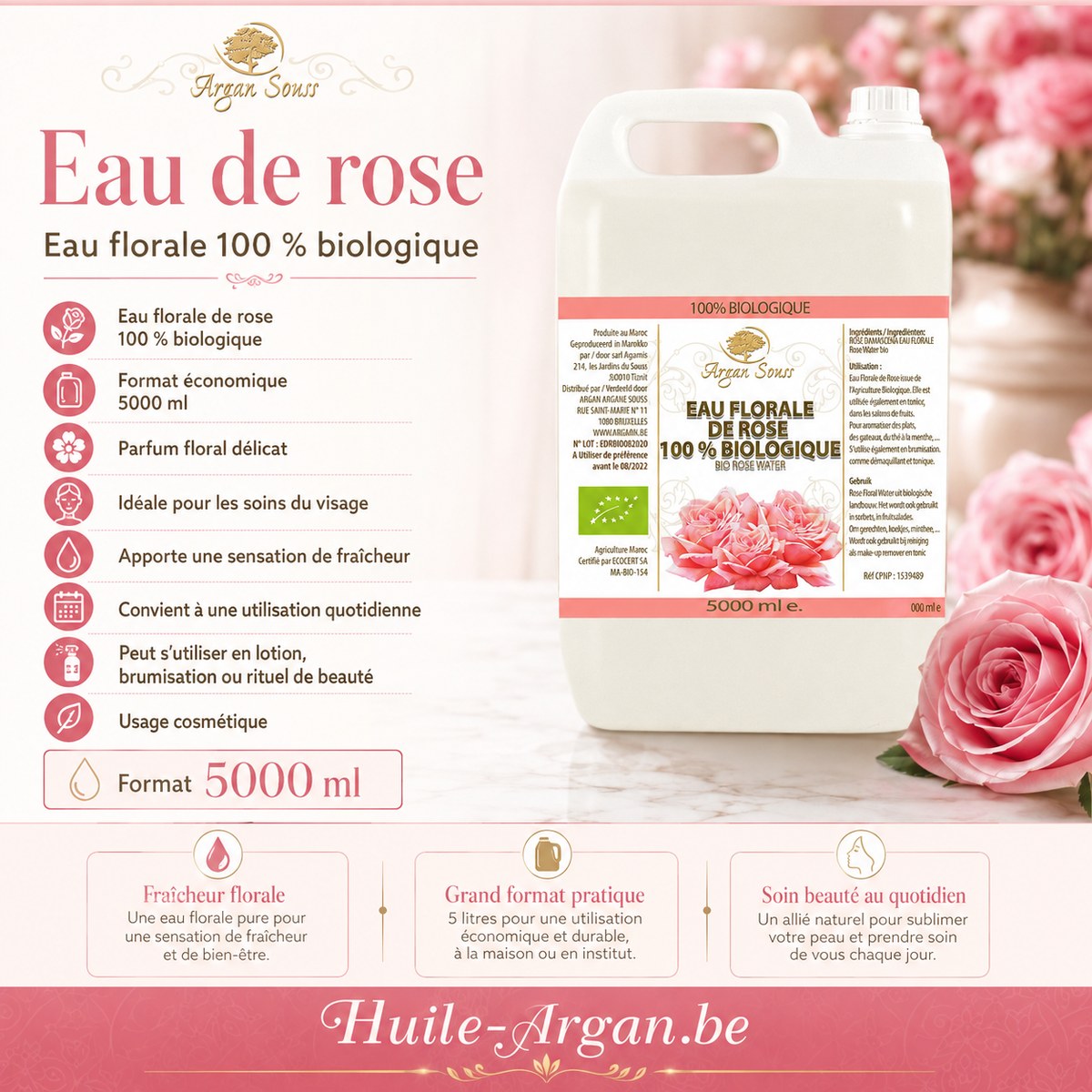 Eau de Rose de Kelaâ M'Gouna
