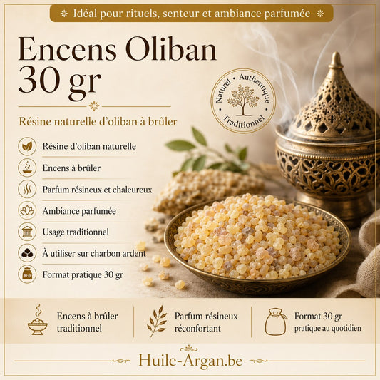 Oliban Dakar Pur Résine de Boswellia Naturelle & Encens