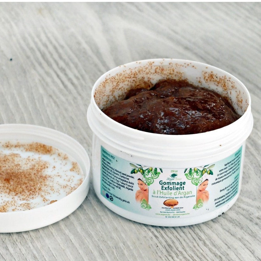 Gommage Exfoliant corporel Argan & Noyaux d' Abricots