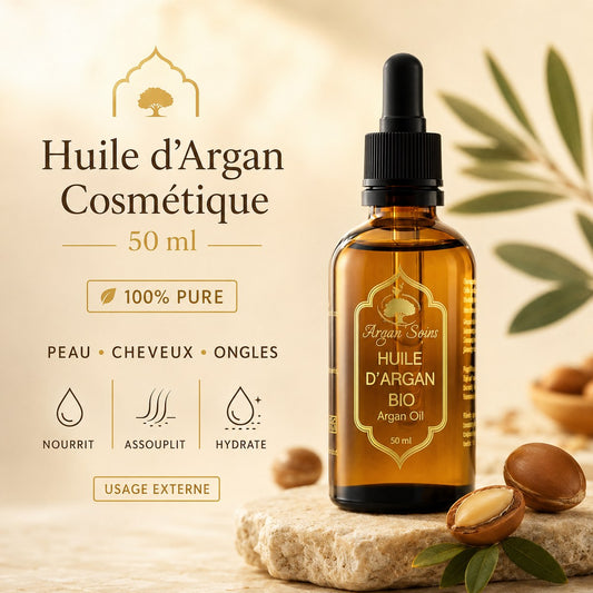 Huile d' Argan 100% Pure Cosmétique