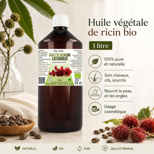 Huile Végétale de Ricin Bio 60 ml
