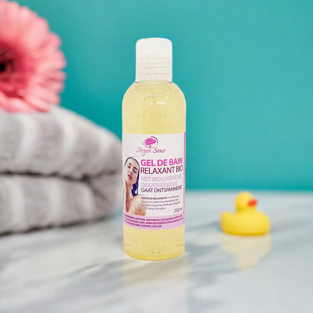 Gel douche Relaxant aux Huiles Essentielles Bio