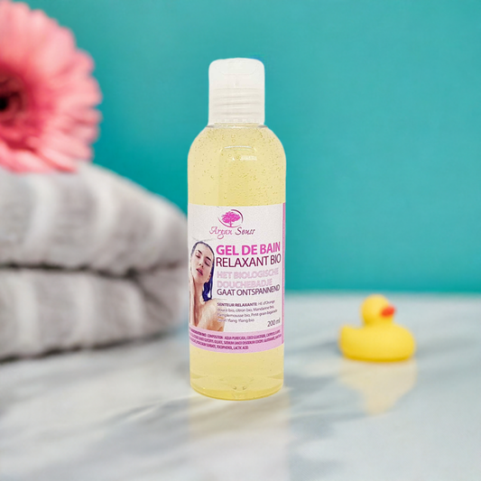 Relaxing Shower Gel with Organic Essential Oils