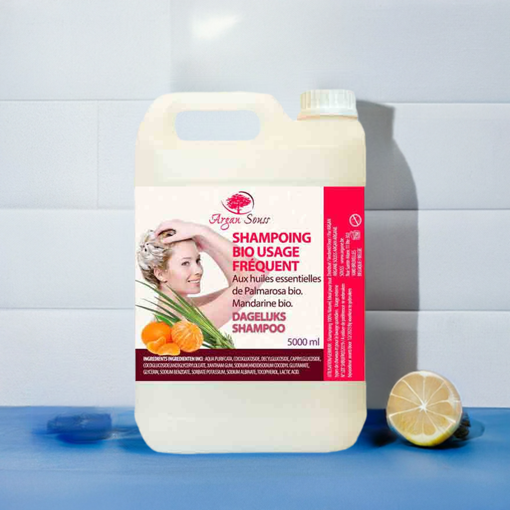shampoing aux huiles essentielles bio usage fréquent