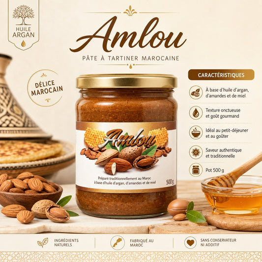 Amlou – Pâte à Tartiner