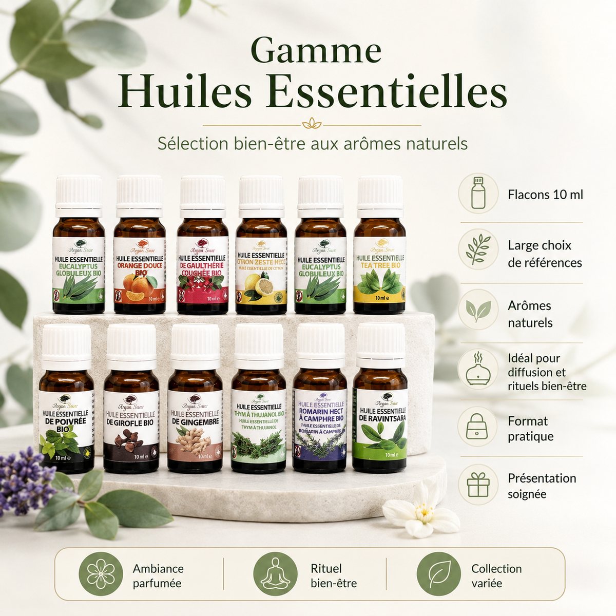 Huiles Essentielles 10 ml