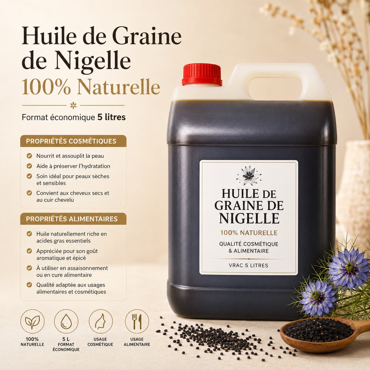 Organic Black Seed Oil