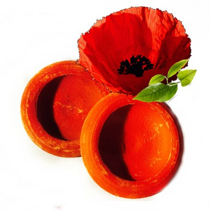 Akr el Fassi Clay Stone - Poppy Flower