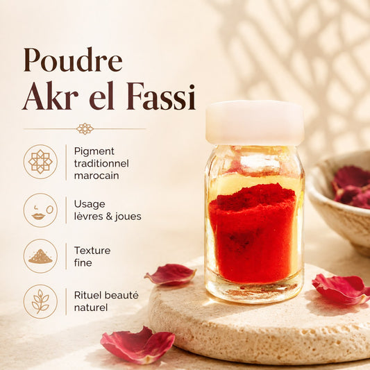 Pierre d' Argile Akr el Fassi - fleur de coquelicots