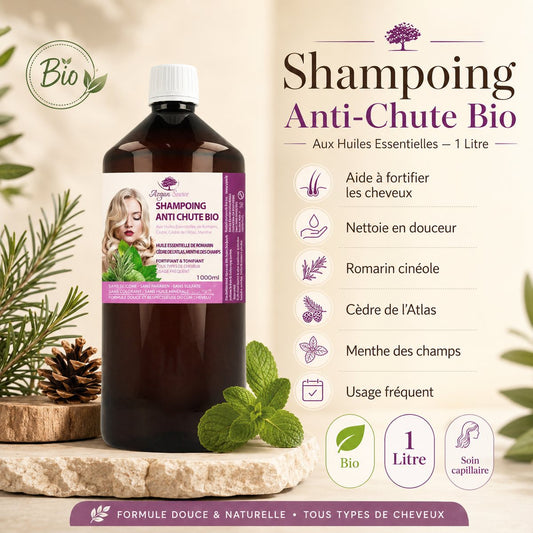 Shampoing Bio Anit chute et Repousse