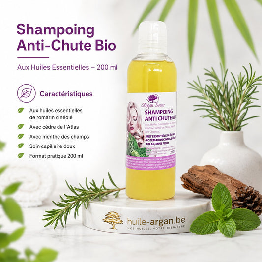 Shampoing Bio Anit chute et Repousse