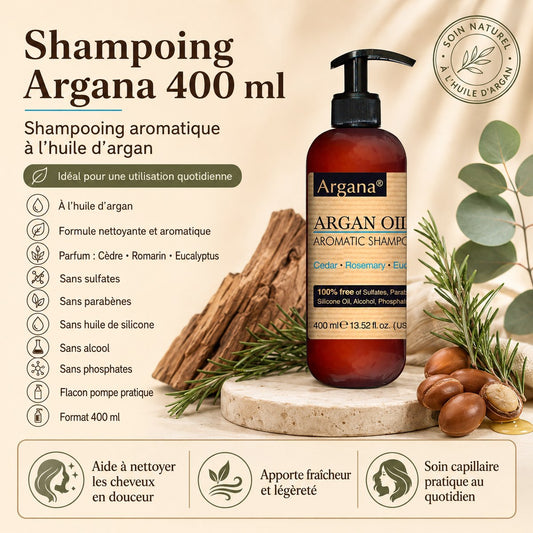 Argana Shampoo with Argan Oil 400ml