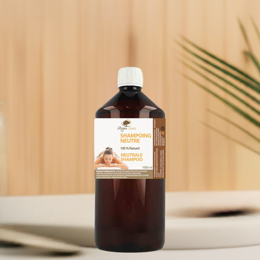 100% natural neutral ecological shampoo