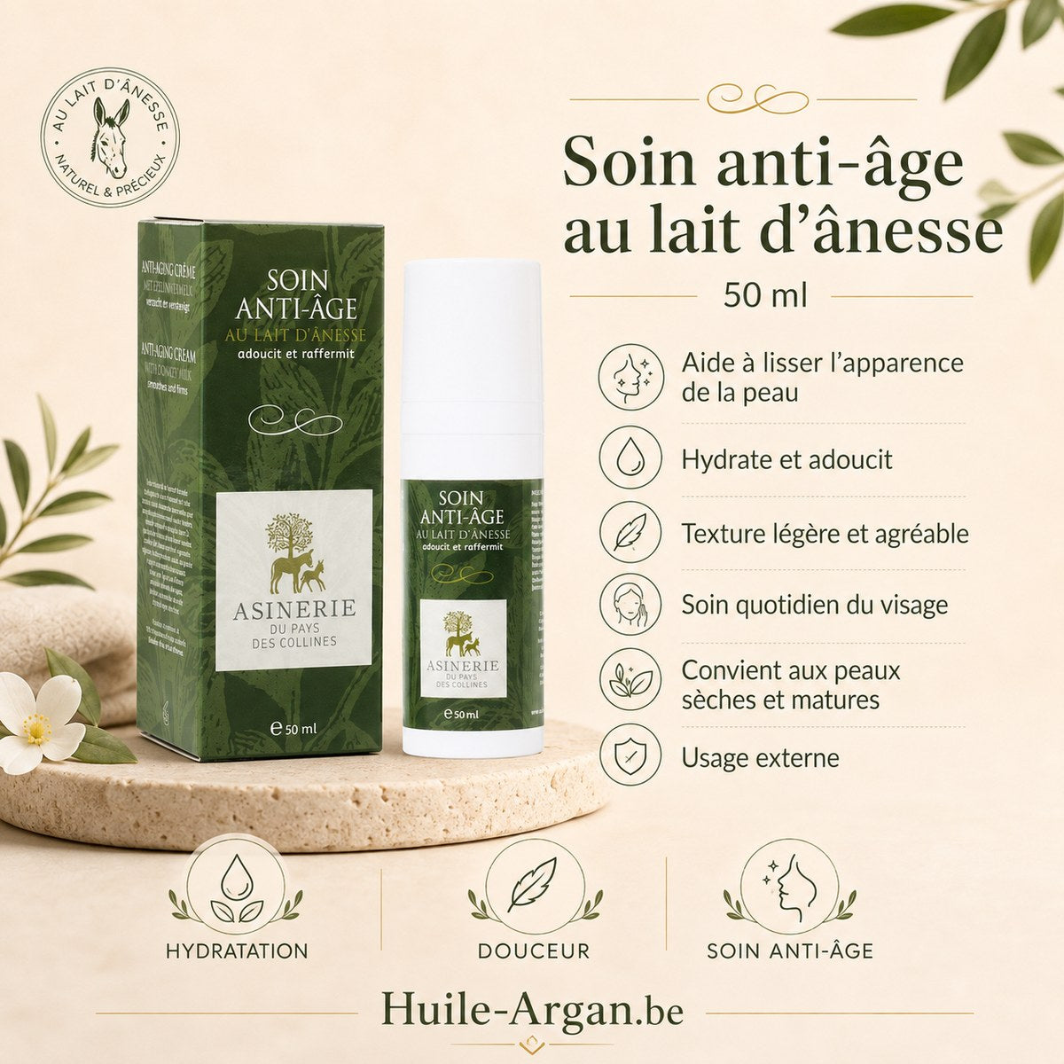 Gamme au Lait d’Ânesse – Douceur et Hydratation Naturelle